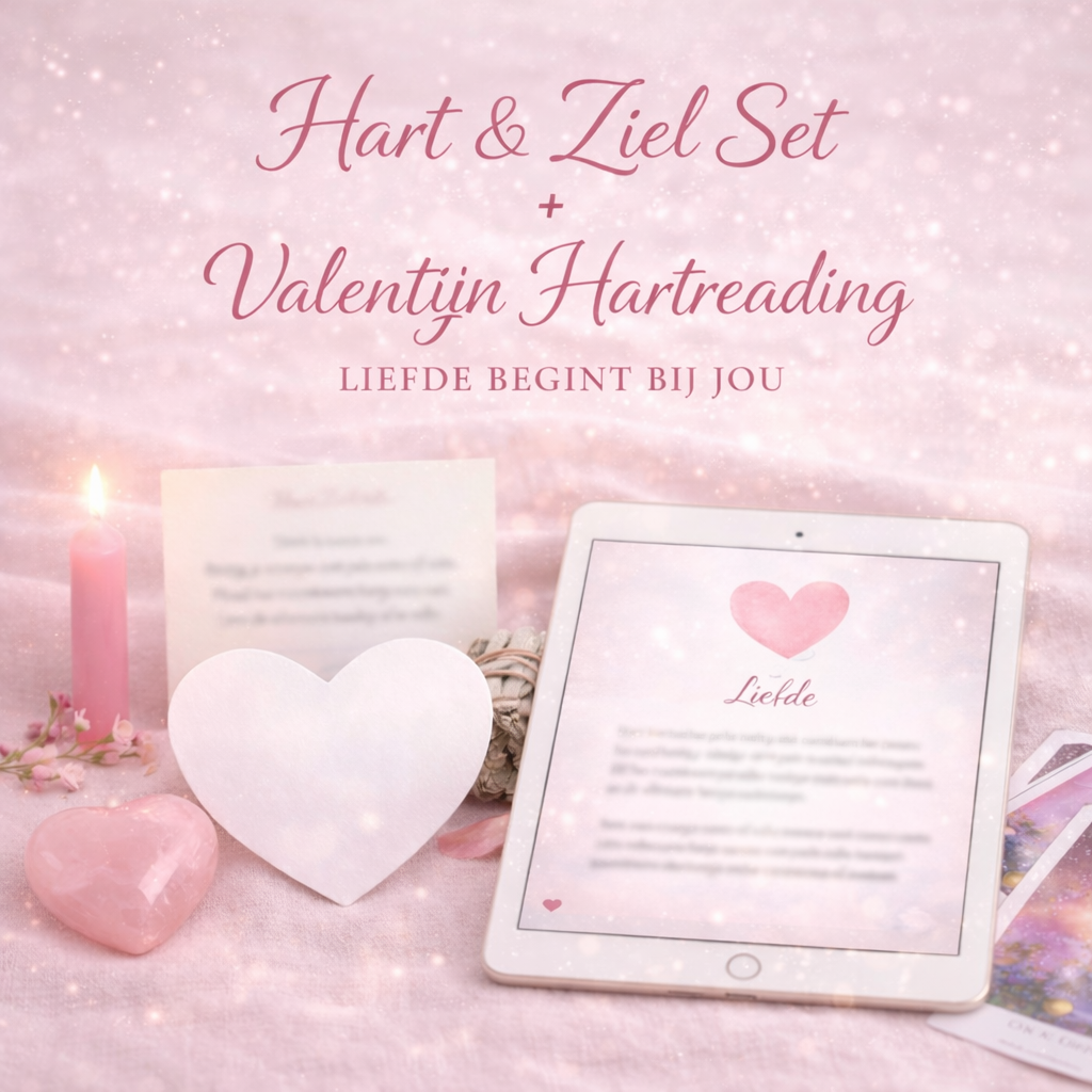 Hart & Ziel Valentijn – Set + Hartreading