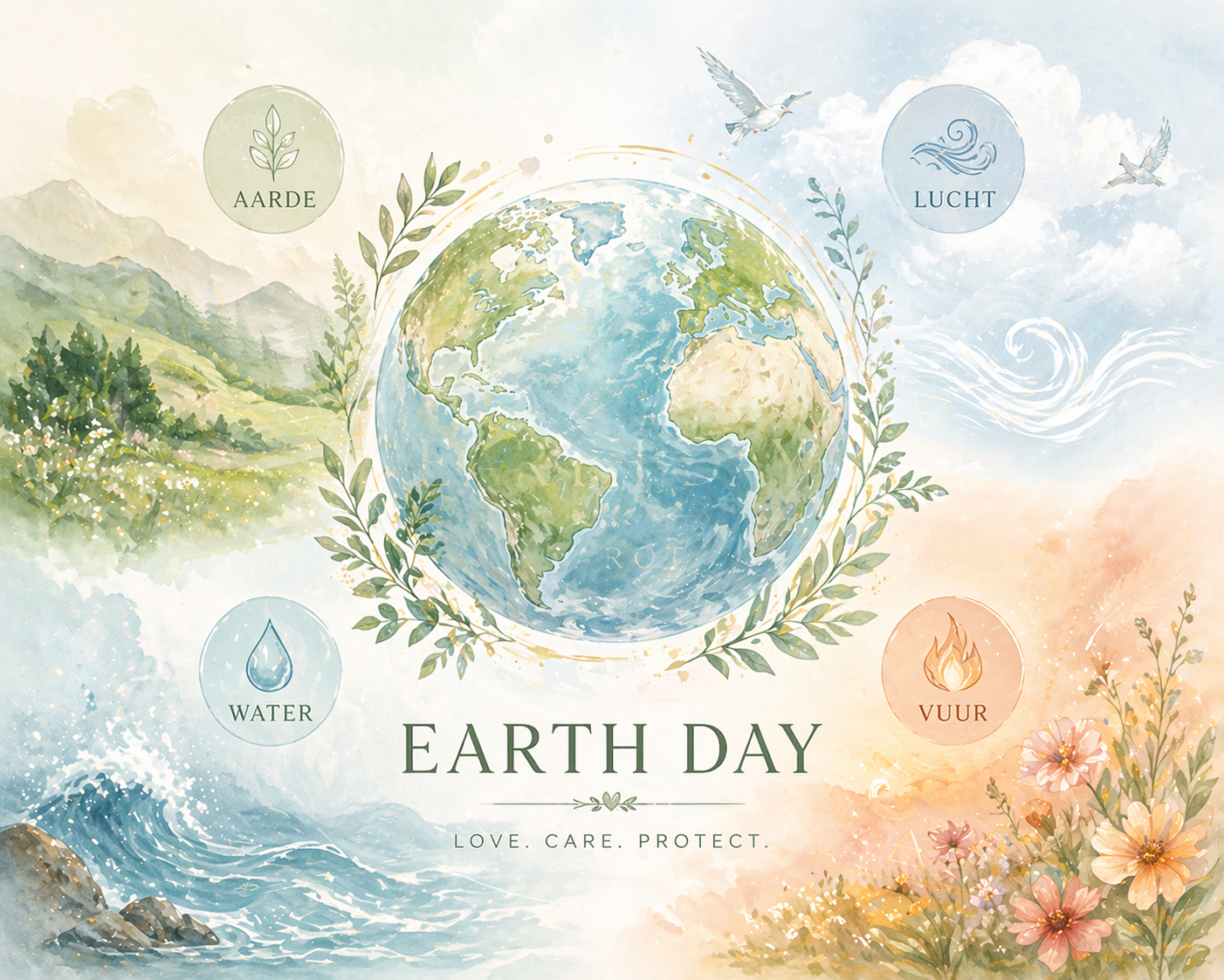 Earth Day Reading β De 4 Elementen Spreken πβ¨