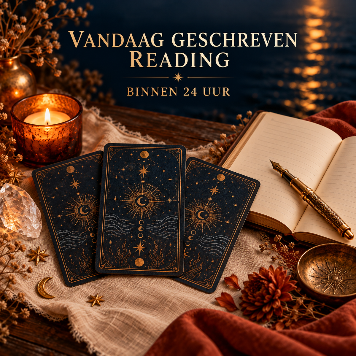 Vandaag Geschreven Reading Basis (binnen 24 uur, 1 onderwerp)