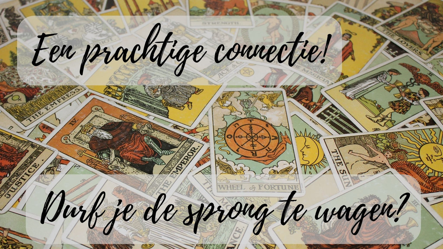 Verlenging - (9 mei 2023) Een prachtige connectie! Durf je de sprong te wagen?