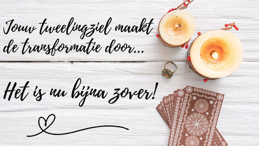 Verlenging - (29 juli 2023) Je tweelingziel maakt de transformatie door.. Het is nu bijna zover!