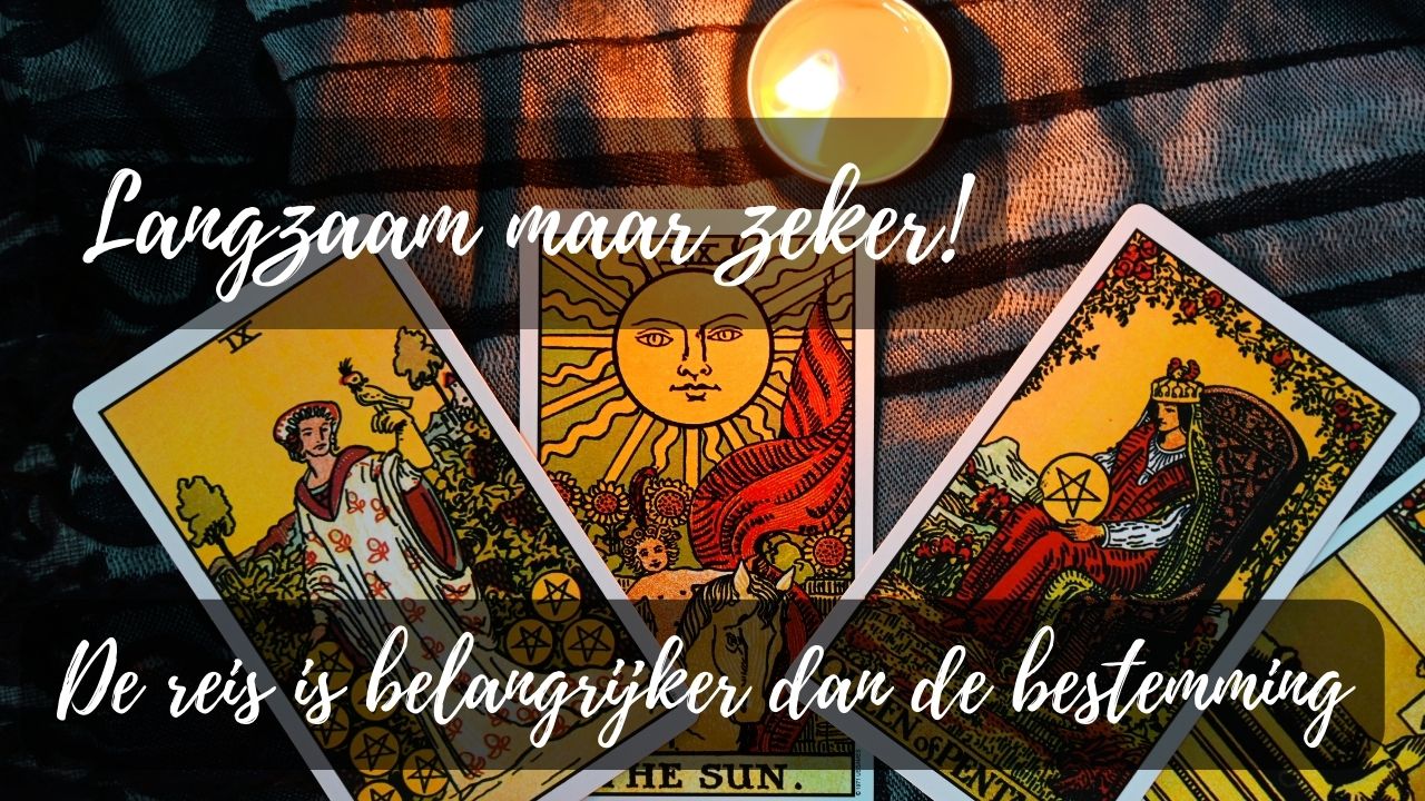 Verlenging - (4 september 2023) Langzaam maar zeker! De reis is belangrijker dan de bestemming